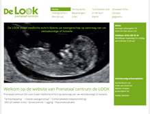 Tablet Screenshot of delook.nl